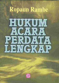 Image of Hukum Acara Perdata Lengkap